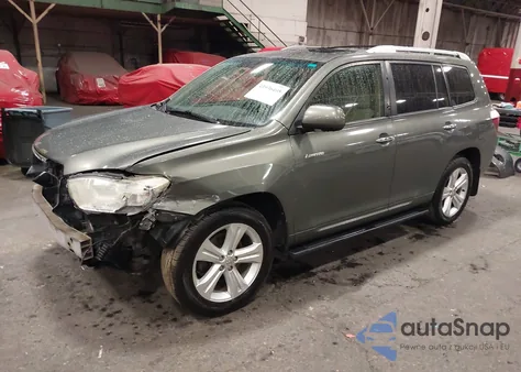 2008 Toyota Highlander Limited from USA, damaged, VIN JTEES42A682061622
